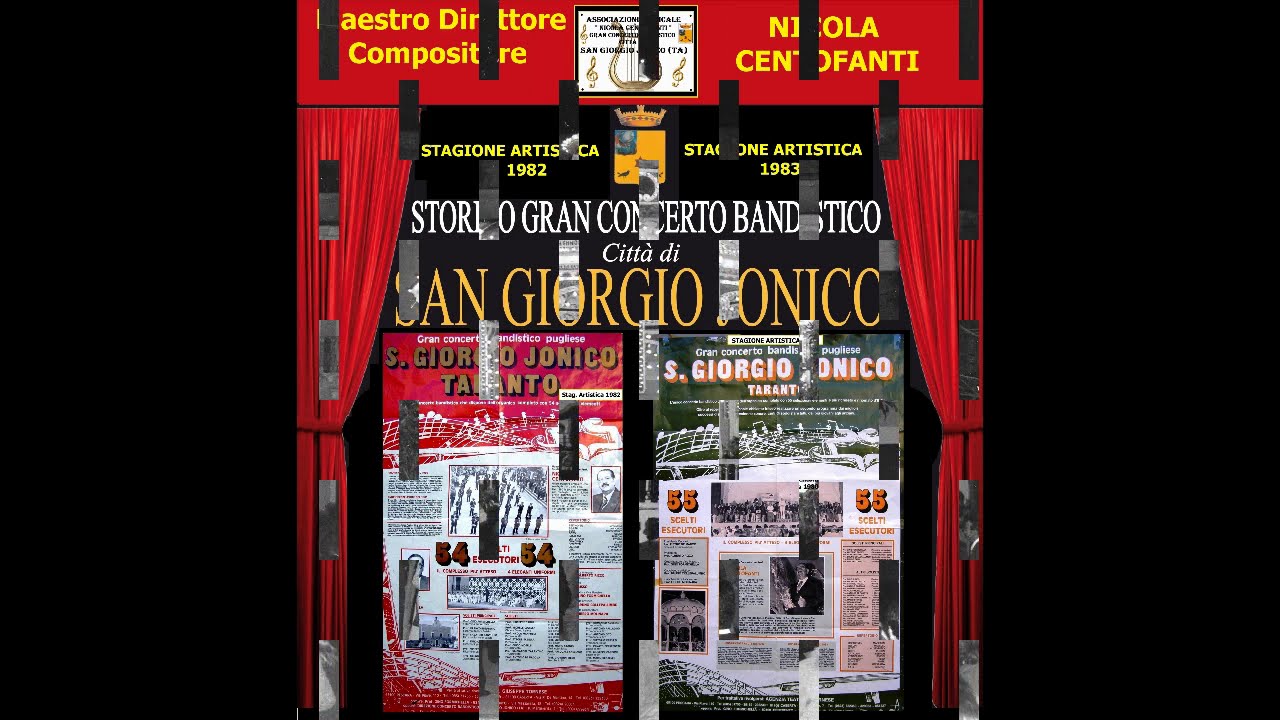 RACCOLTA FOTO STORICHE BANDA CITTA' DI SAN GIORGIO JONICO