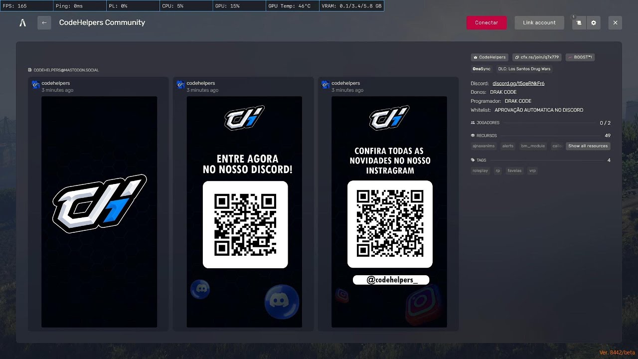 COMO COLOCAR BANNER NA TELA INICIAL DO FIVEM!!!🚀