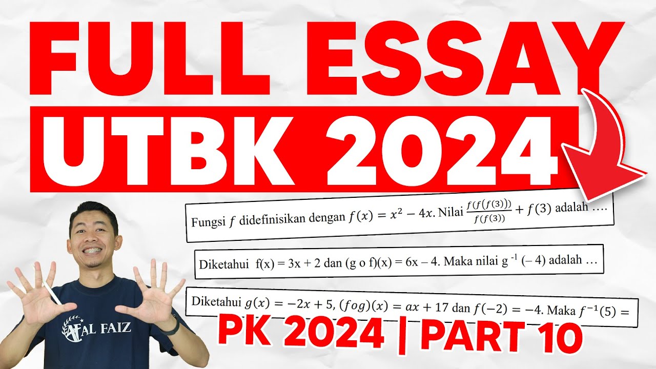 SOAL UTBK 2024 MODEL ISIAN