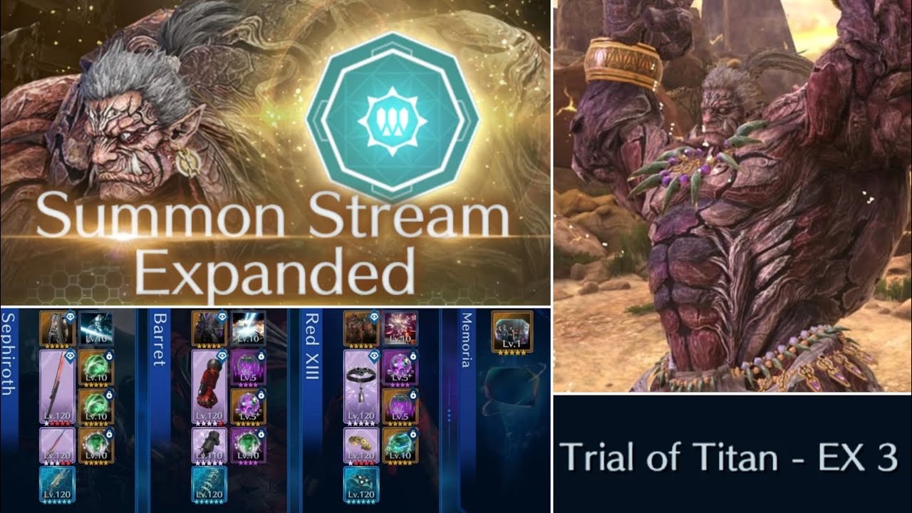 [FF7 : EC] Trial of Titan EX 3