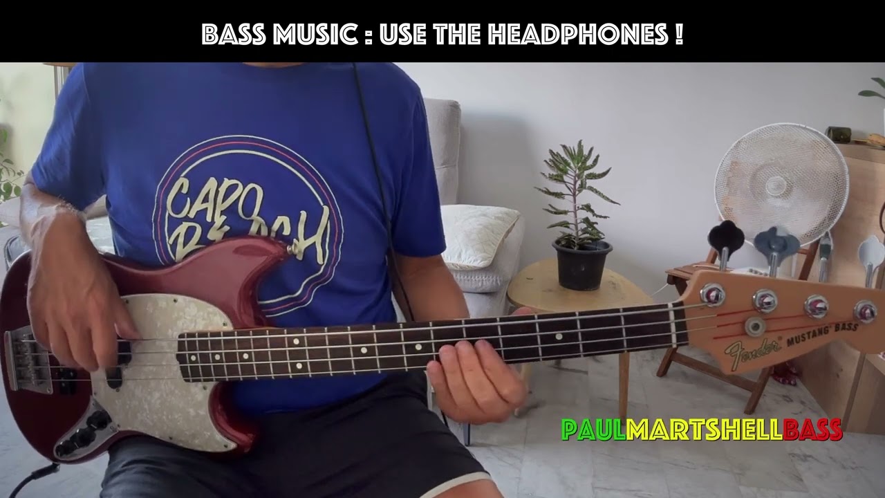 Could You Be Loved - Bob Marley - Bass Cover 4K