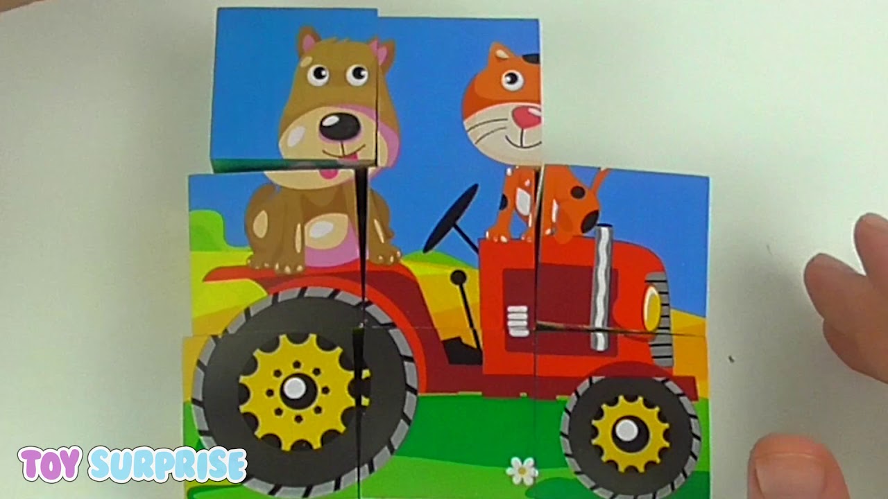 Animales para niños | sonidos y puzzles