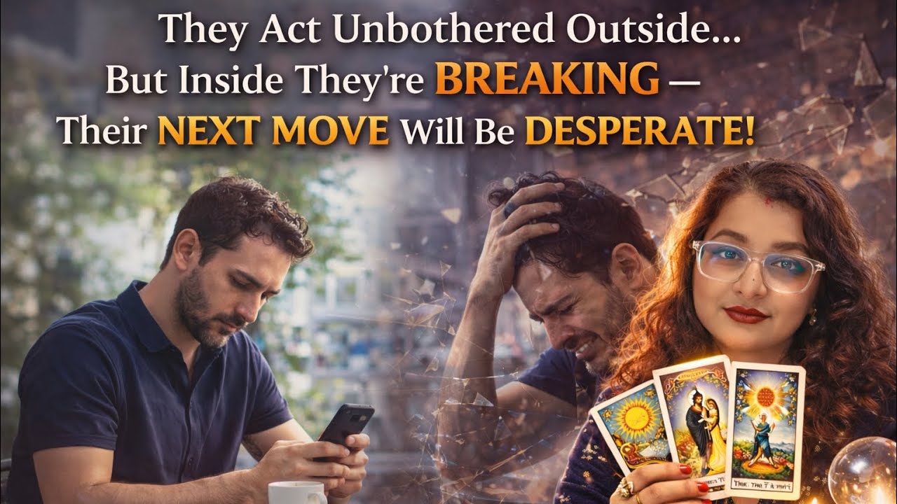 They Act Unbothered Outside… But Inside They’re BREAKING — Their NEXT MOVE Will Be DESPERATE! Tarot 