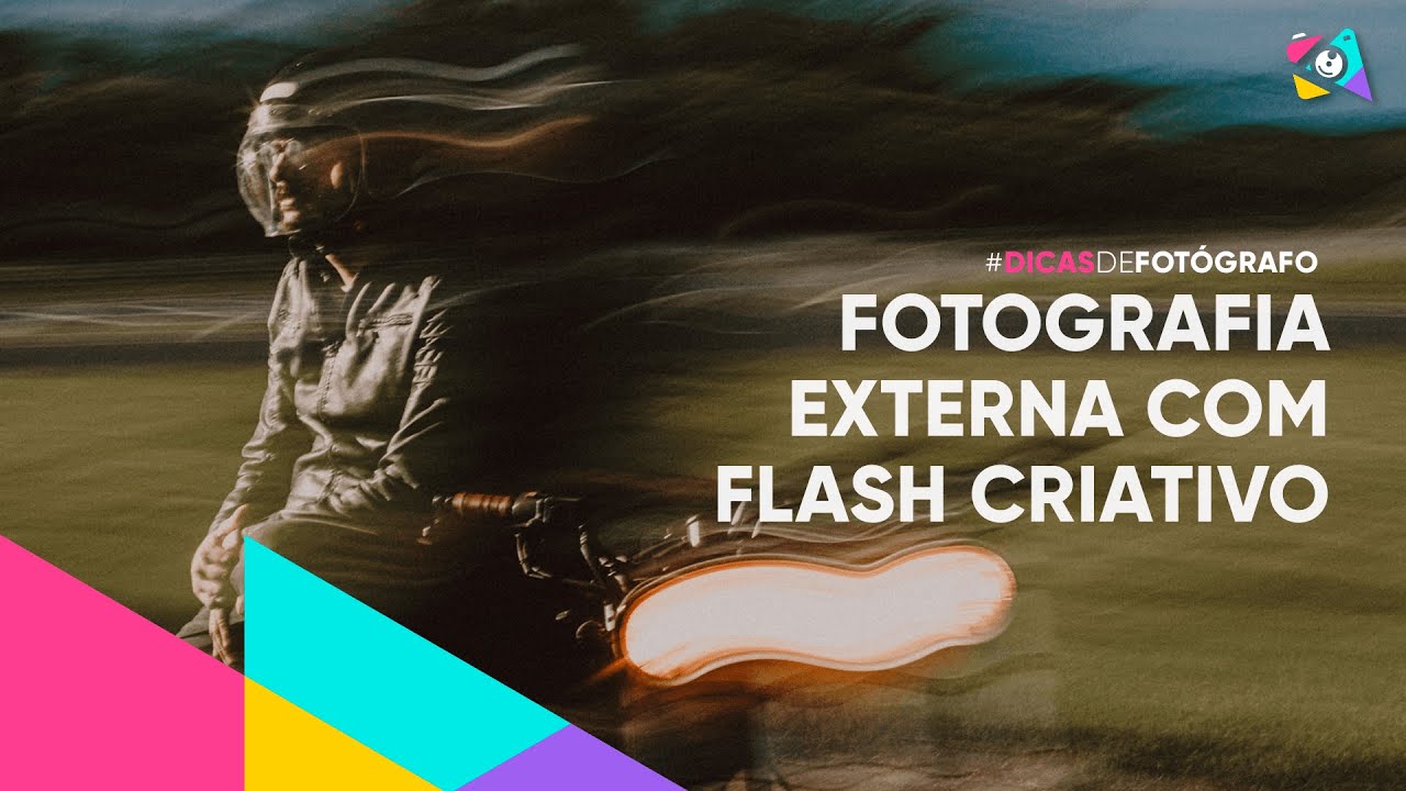 Fotografia externa com flash criativo