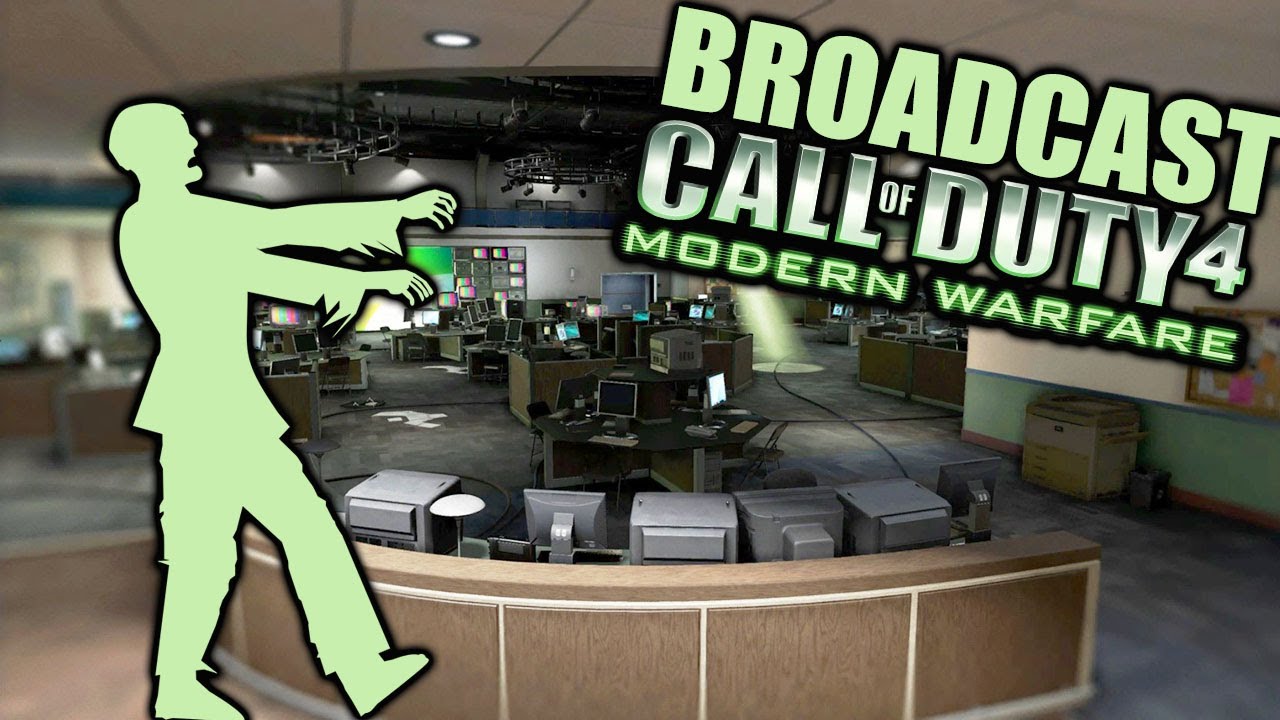 Broadcast: Call of Duty 4 Zombies - 1 Hour Special ★ Call of Duty Zombies Map