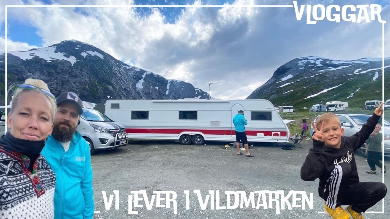 Fricamping i Norska vildmarken - VLOGG!