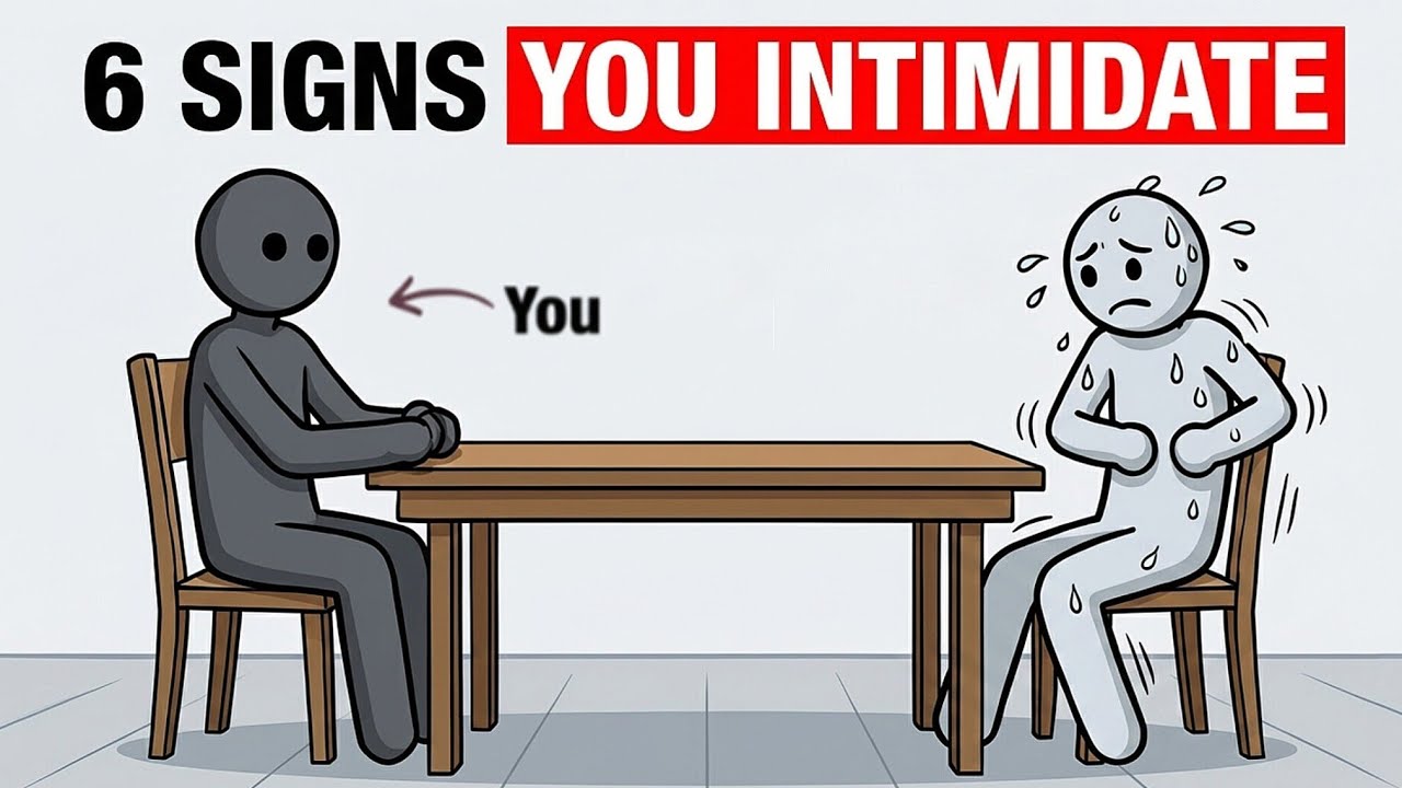 6 Dark Signs You Intimidate People Without Trying (Psychology Explained)