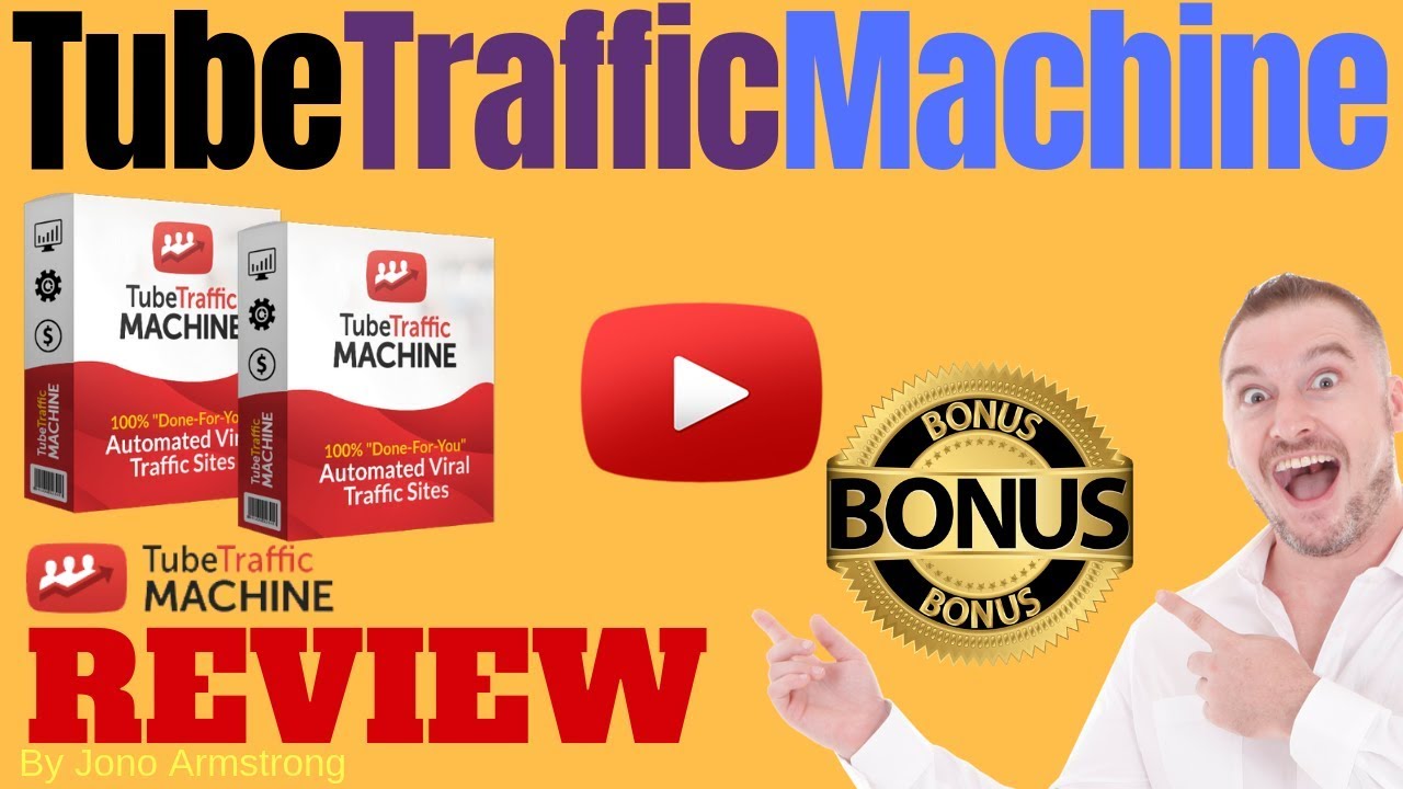 Tube Traffic Machine Review ⚠️ WARNING ⚠️ DON'T BUY TTM WITHOUT MY 👷 CUSTOM 👷 BONUSES!!