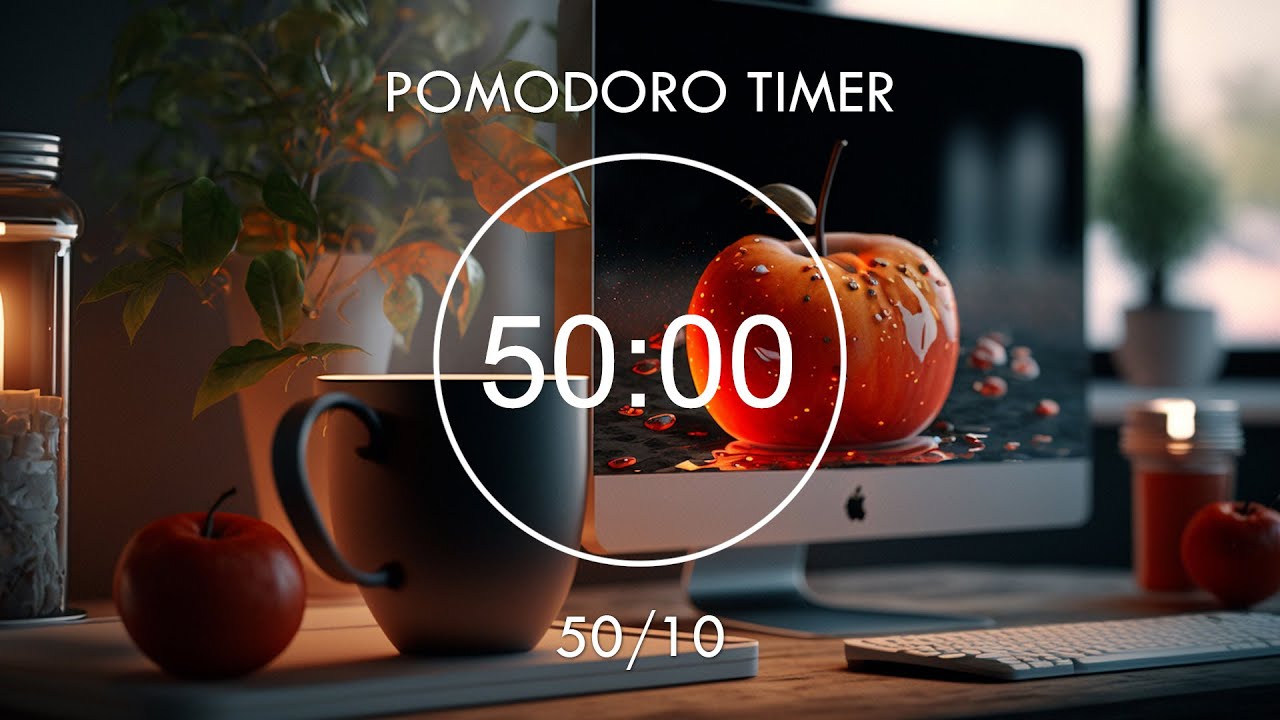 50/10 Pomodoro Timer 🌼 Pomodoro Study Music Playlist/Relaxing Lofi/Fresh Morning 🌼 Focus Station