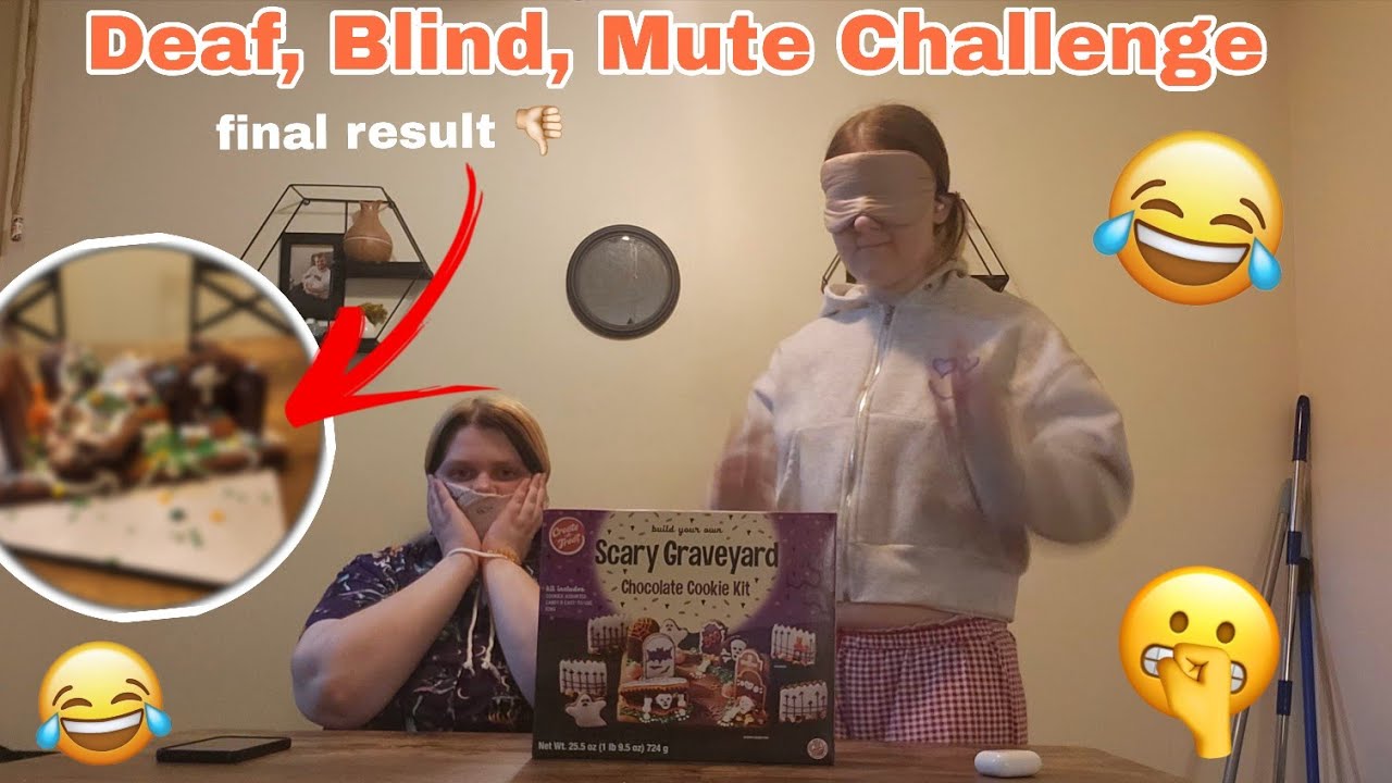 Deaf, Blind, Mute Scary Graveyard Challenge