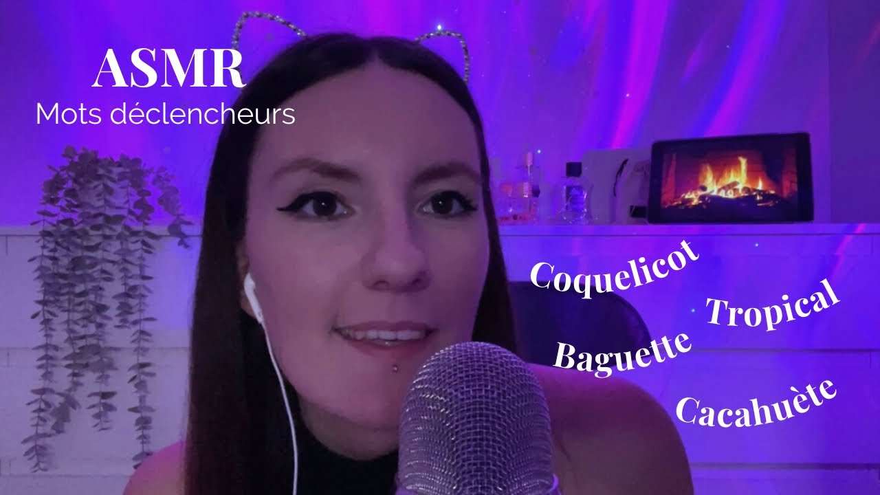 ASMR | Mots déclencheurs / trigger words in french 🗣️