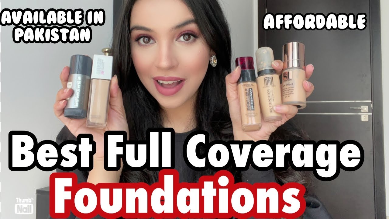 BEST FULL COVERAGE FOUNDATIONS - |Affordable & Easily Available|