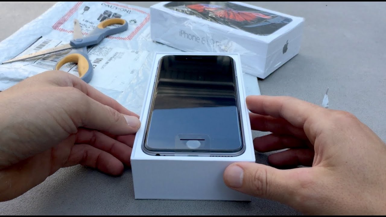 iPhone 6s Plus 128gb Unboxing. By a normal dude. First Test 4k Video, Live Photos & Force Touch.