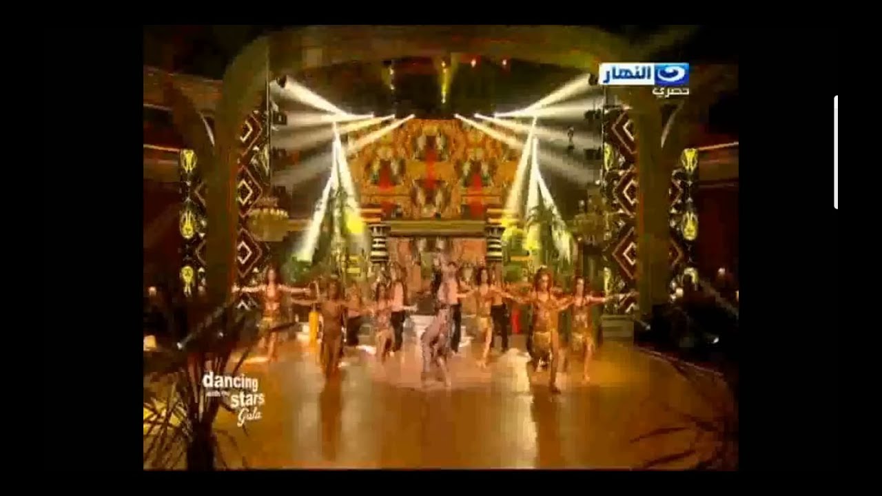 Dancing With The Stars - Middle East , Gala Night - Carla Haddad and pro dancers .