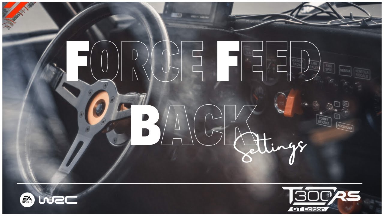 Les VRAIS REGLAGES VOLANT dans EA SPORTS WRC | SETTINGS FFB