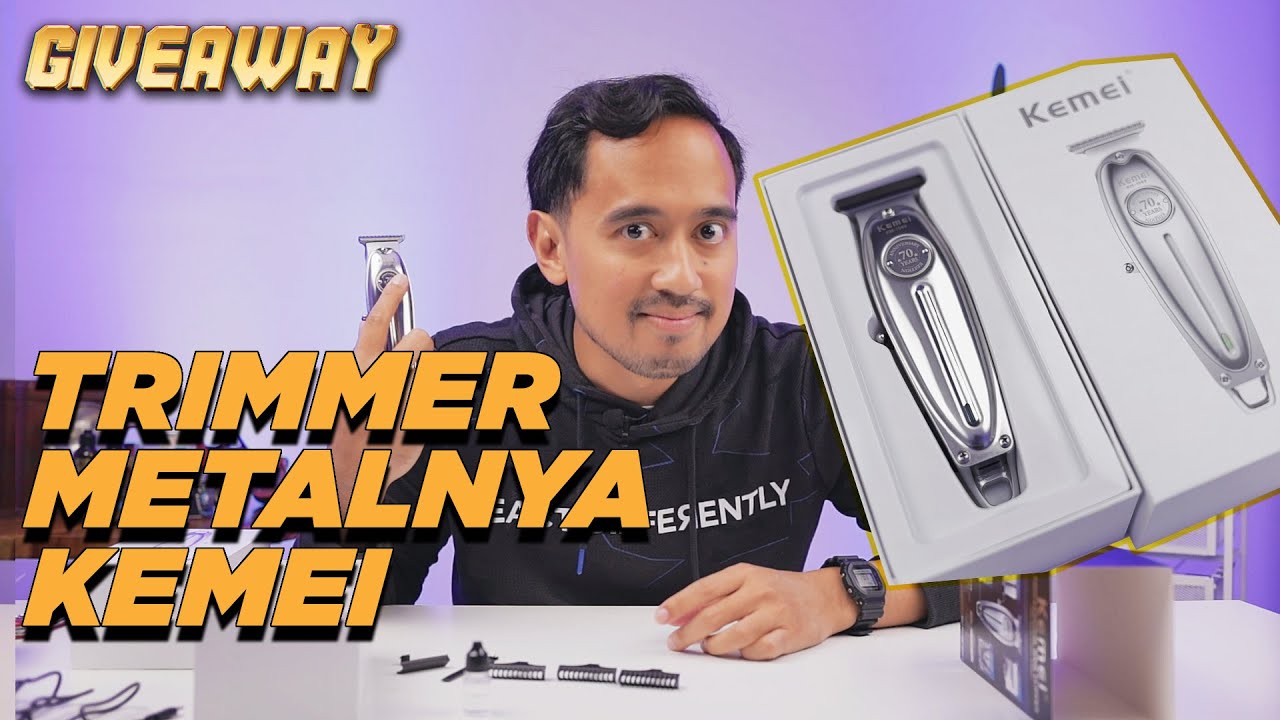 GIVEAWAY LAGI!! | HANDS ON TRIMMER KEMEI 1949