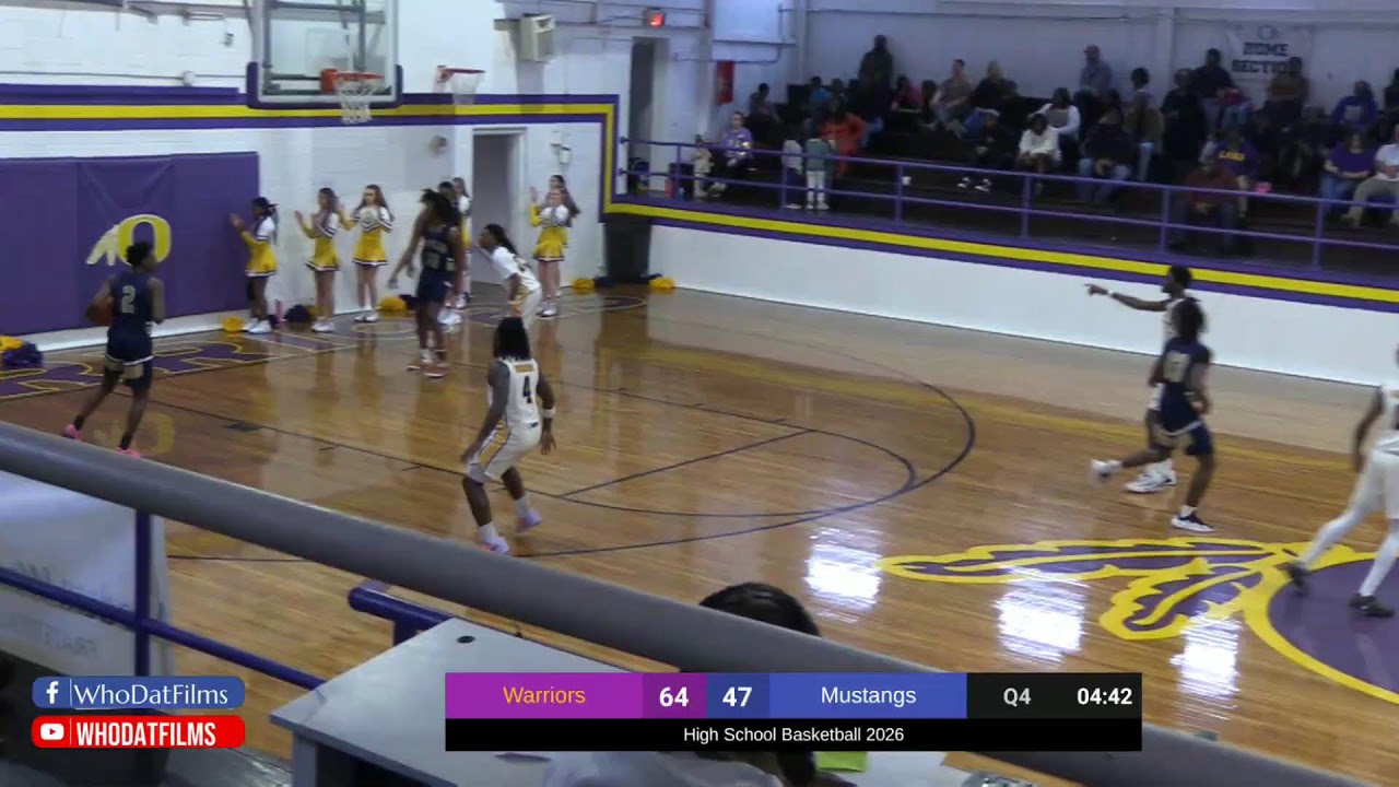 Non-Select Div III Basketball Oakdale Warriors vs Avoyelles Mustangs