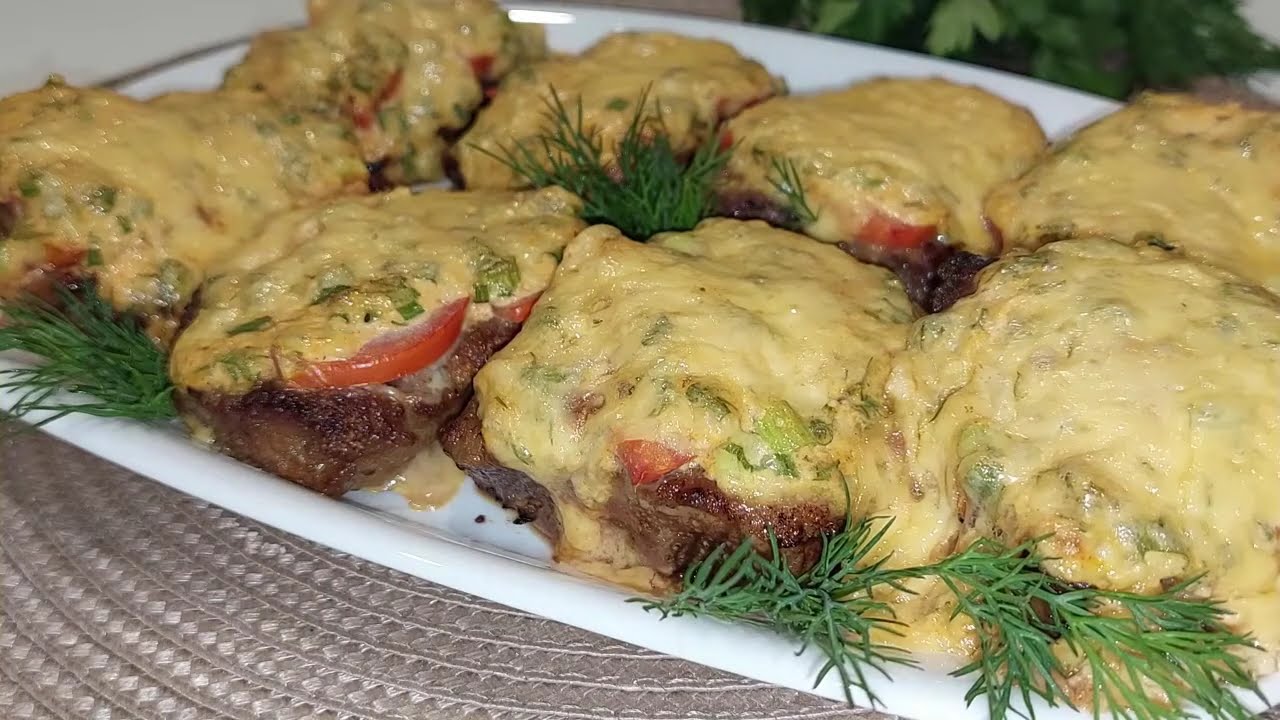 Самая вкусная закуска из печени в духовке!Печень по-французски!Повседневно и празднично!