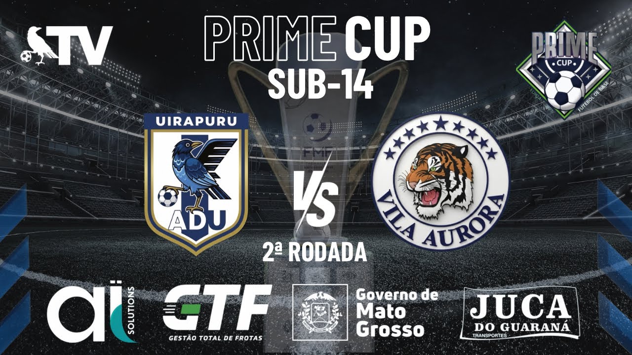 UIRAPURU X VILA AURORA - PRIME CUP SUB14 2ª RODADA