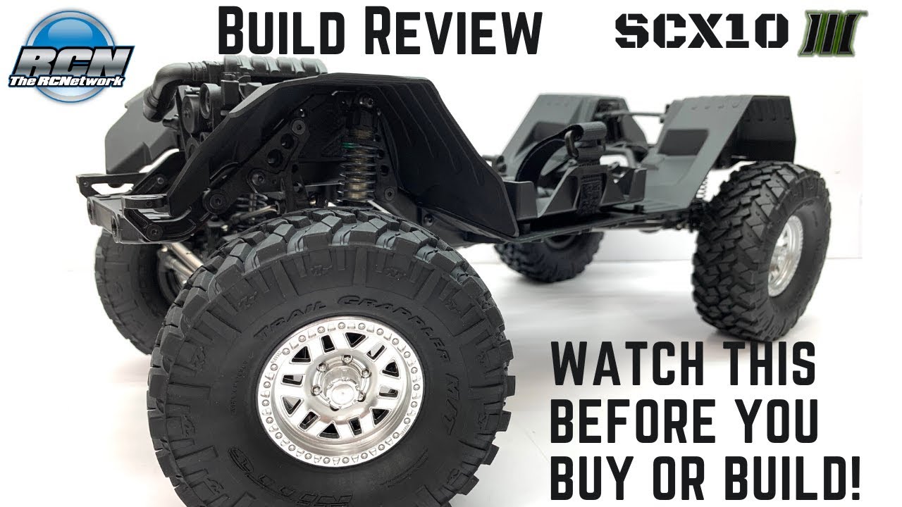 Axial SCX10iii — Обзор сборки — Подробный обзор шасси — Как оно собирается