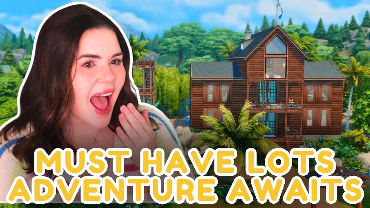 Обязательные участки для Гибби Пойнт 🏕️ | Приключения в Sims 4 ждут вас