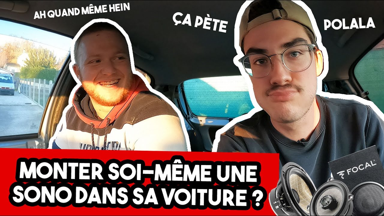 ON MONTE 1000€ DE SON DANS MA 206 !