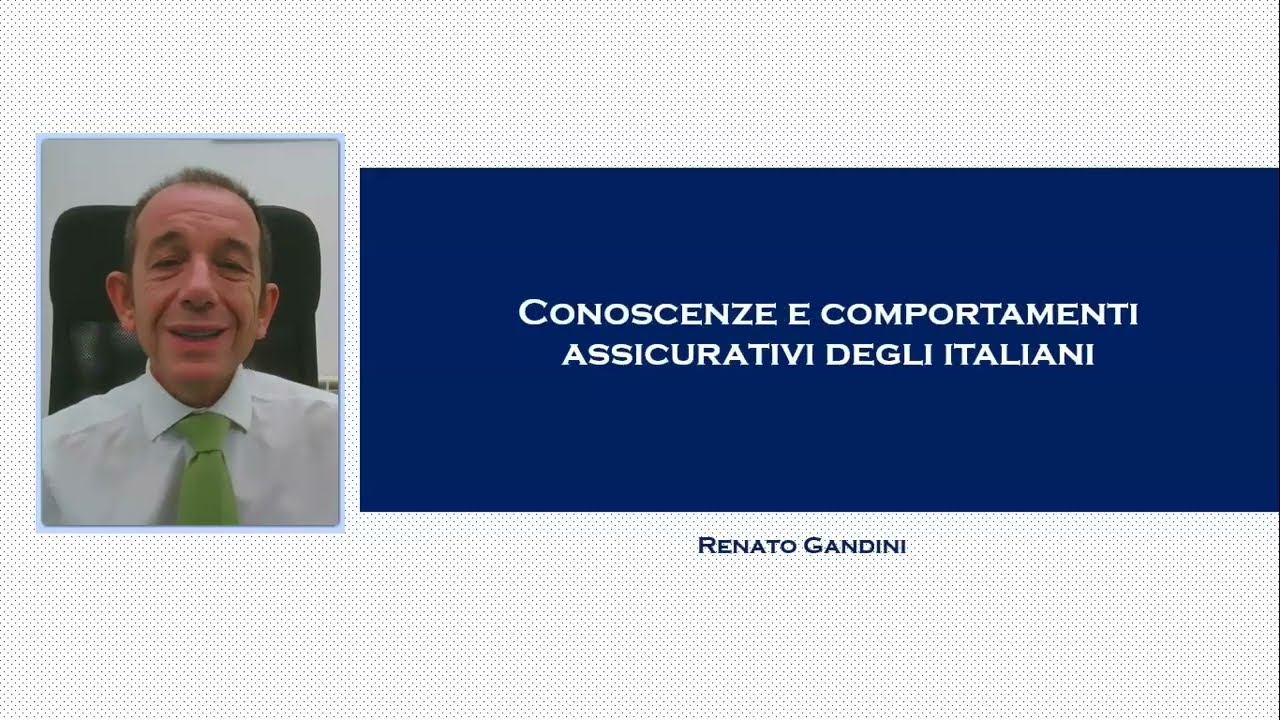 Conoscenze e comportamenti assicurativi degli italiani