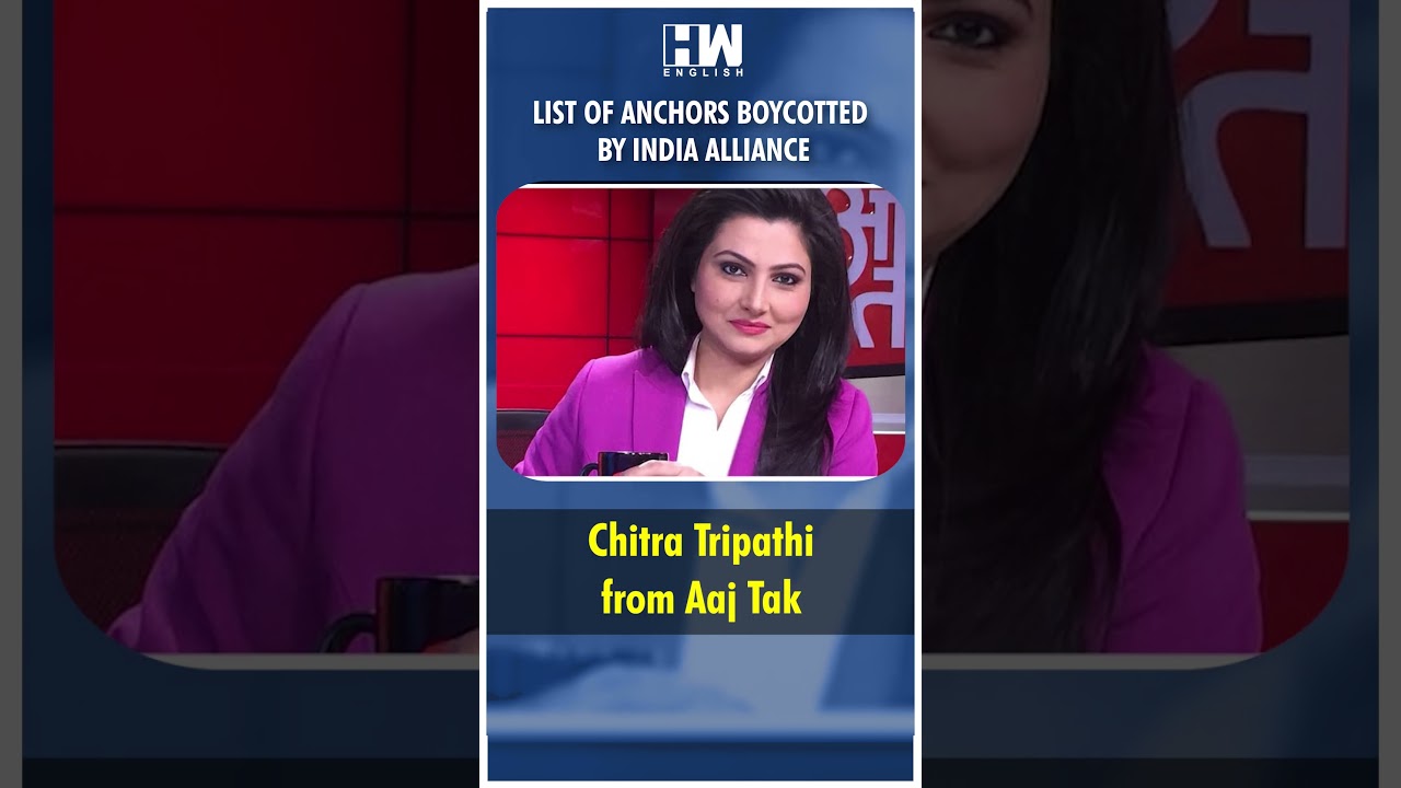#Shorts | List Of Anchors Boycotted By INDIA Alliance | Godi Media | Debate | TV News Channel