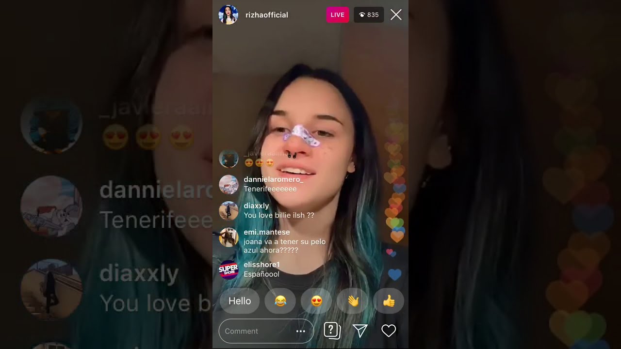 rizha talks about skam esp s3 on live 10/2/19 pt 1/2