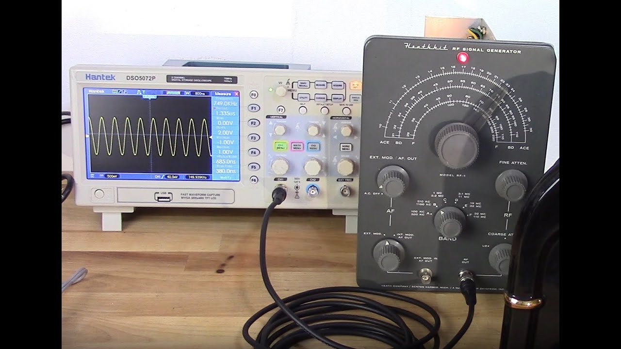 Heathkit RF 1 Signal Generator Restoration and Repair