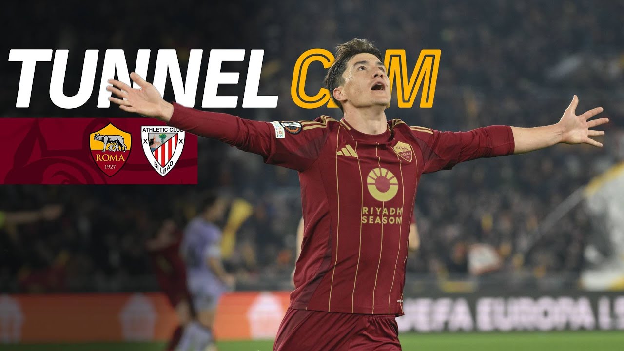 BEHIND THE SCENES ✨ | ROMA 2-1 ATHLETIC CLUB 🟨 🟥