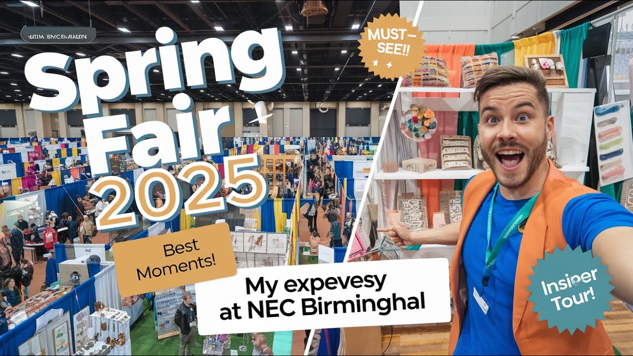 Spring Fair 2025: My Experience at NEC Birmingham! 🛍️