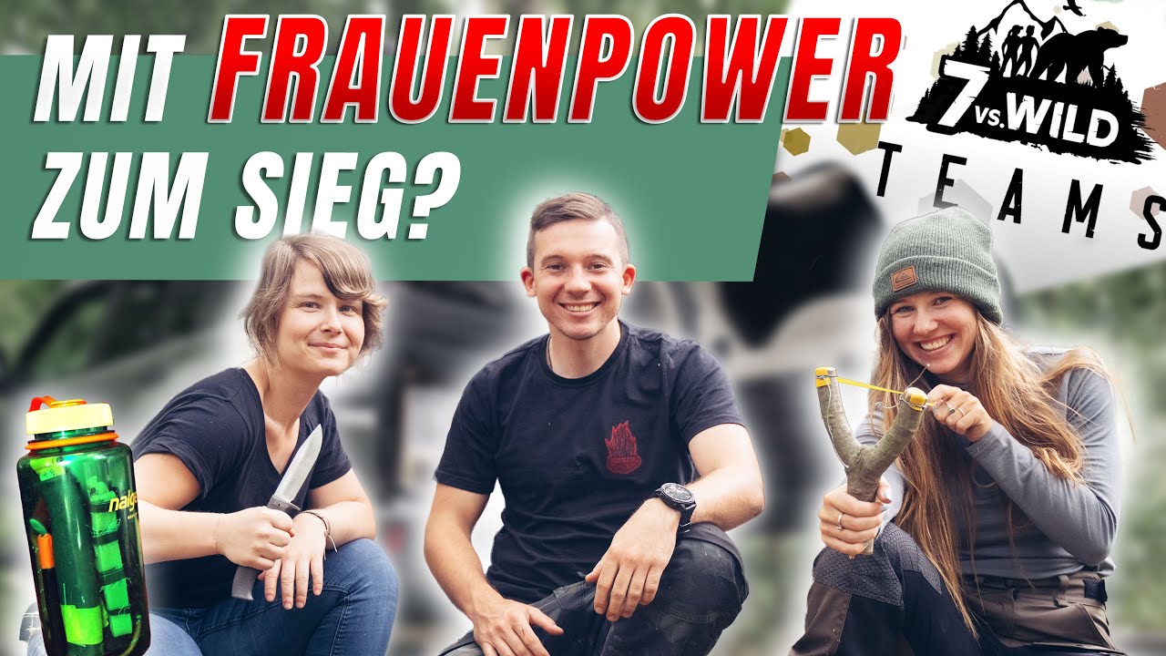 TRAINING mit den Mädels - 7 vs. Wild - Flasche packen - @affeaufbike @hannahassil