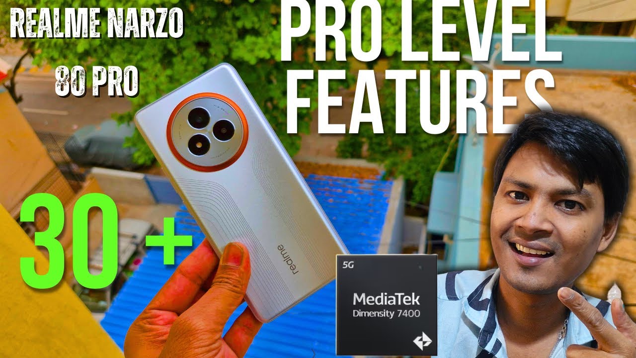 Ultra Pro Level 30+ Features in Realme Narzo 80 Pro