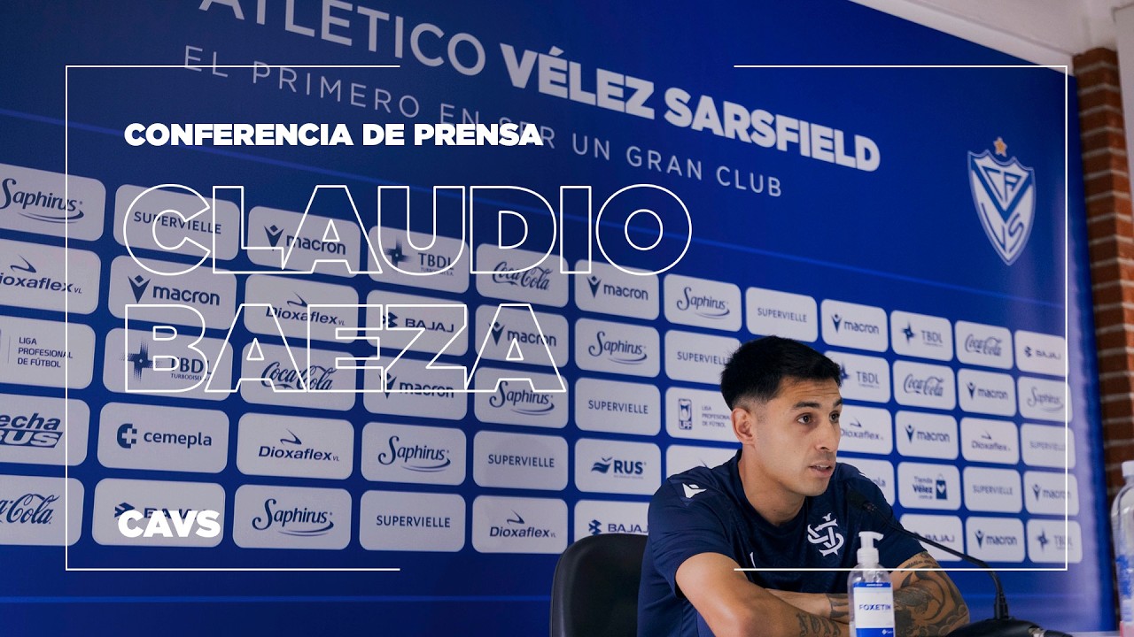 Conferencia de prensa de Claudio Baeza