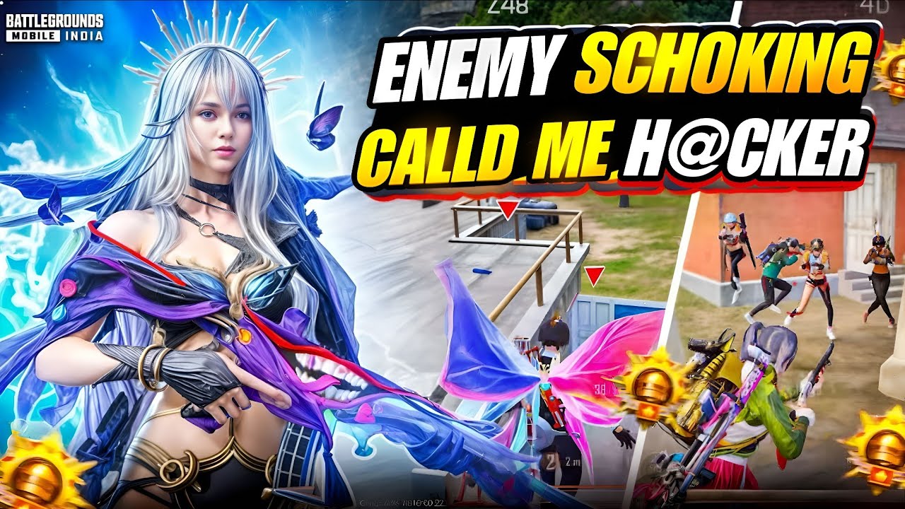 ENEMY SCHOKING CALL ME H@CKER🔱| Hacker Hai kya Bhai tu? | BGMI PUBG Gameplay
