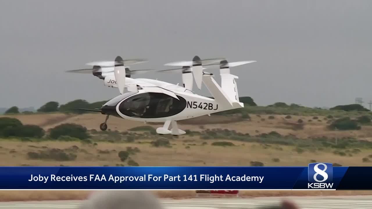 Joby receives FAA certificate to train air taxi pilots