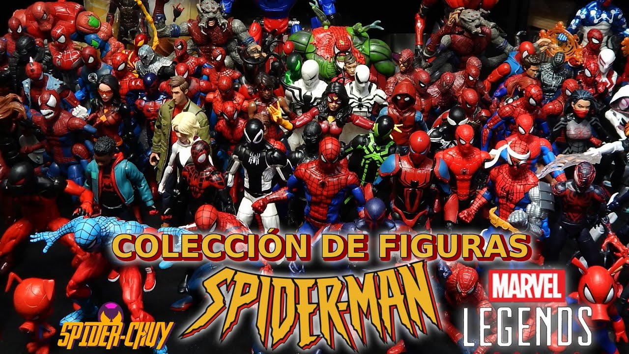 Mi Coleccion de Figuras SPIDER-MAN Marvel Legends Classics | SPIDER-VERSE Hombre Araña Juguetes Toys