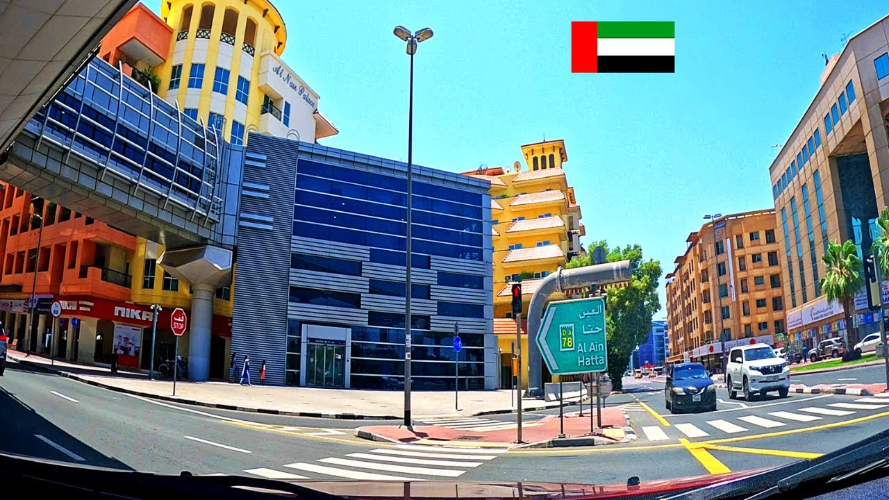 DUBAI AFTERNOON DRIVING 4K