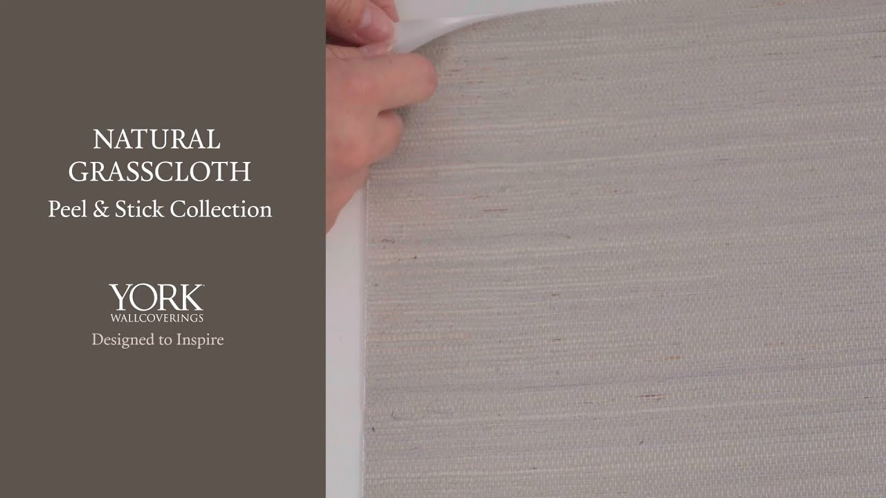 Natural Grasscloth Peel + Stick Collection