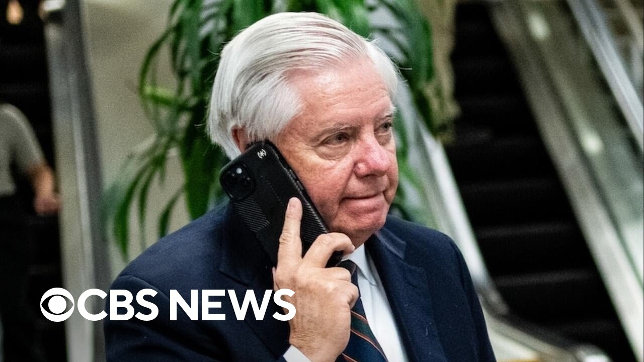 Here's what Lindsey Graham told Margaret Brennan about his Ukraine visit one day before his death