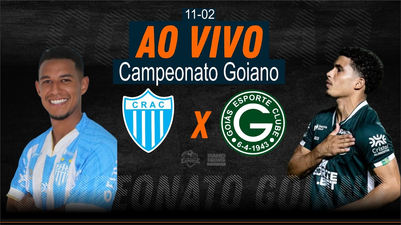 Crac x Goiás - AO VIVO - Campeonato Goiano - 11/02/2026