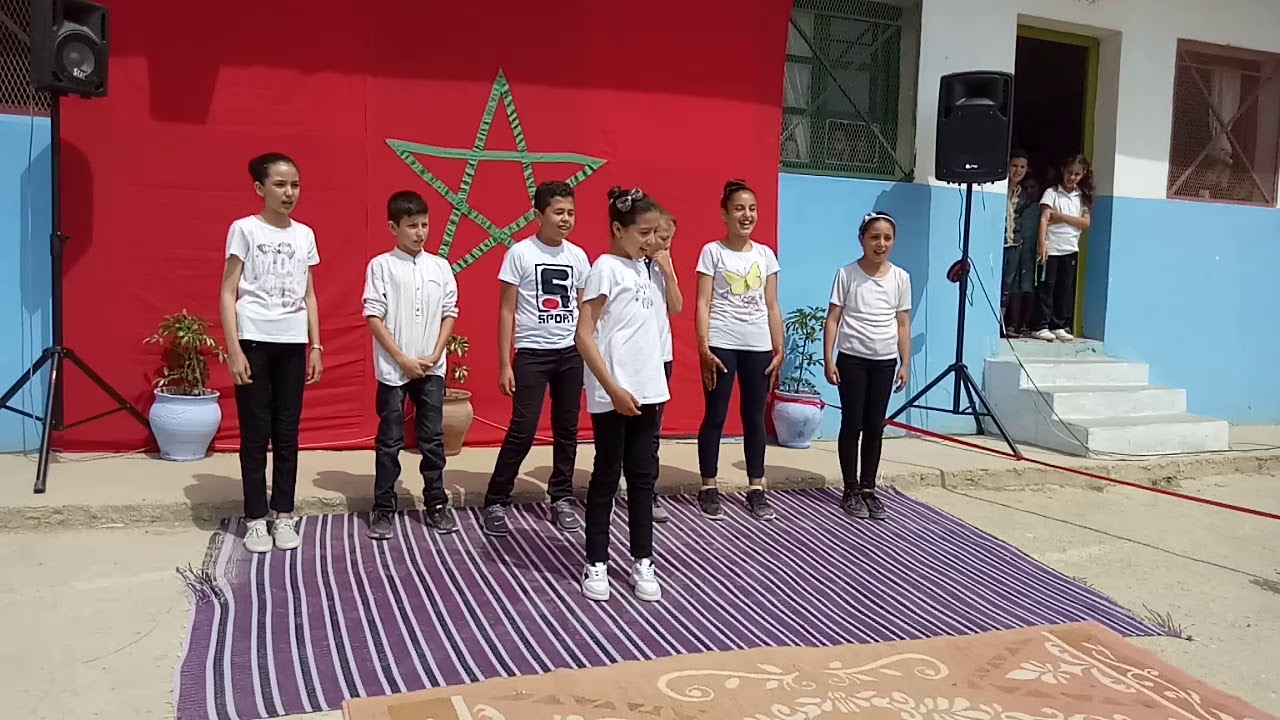 أنشودة l'oiseau et l'enfant أبدعت إخراجها الأستاذة المقتدرة هدى برهون
