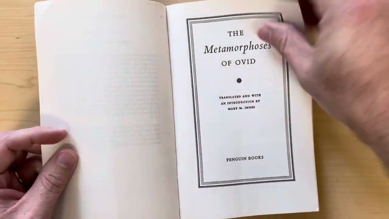Book Review: Metamorphoses by Ovid