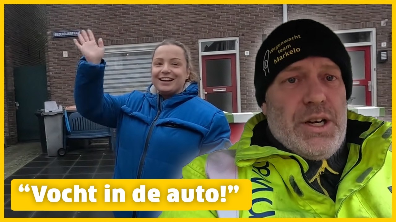 ROBERT voert een noodreparatie uit aan een groene C1-stekker | ANWB Wegenwachtvlogs