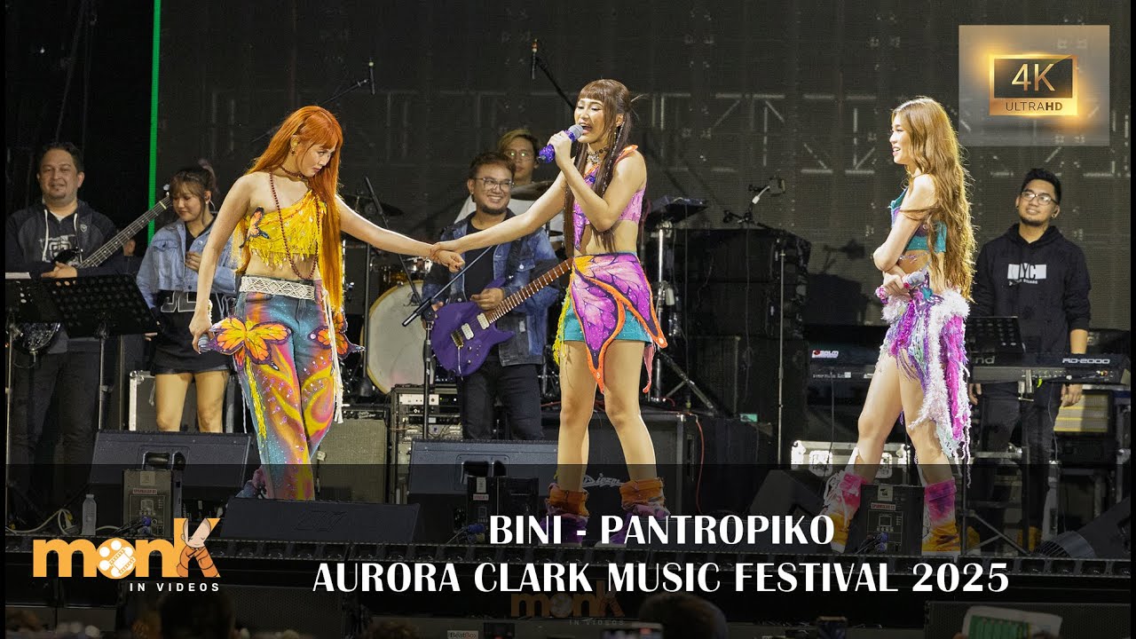 BINI - PANTROPIKO [4K][Aurora Music Festival 2025]