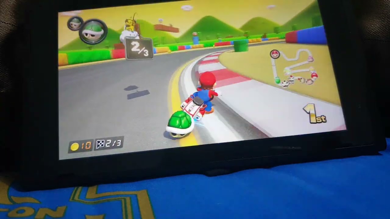Mario Kart 8 Deluxe Mario in Mario Circuit 3 (Vs Race) [200cc]
