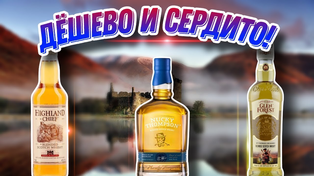 Обзор виски Glen Forest и сравнение с Highland Chief  и Nucky Thompson! Есть живые в этом сегменте?