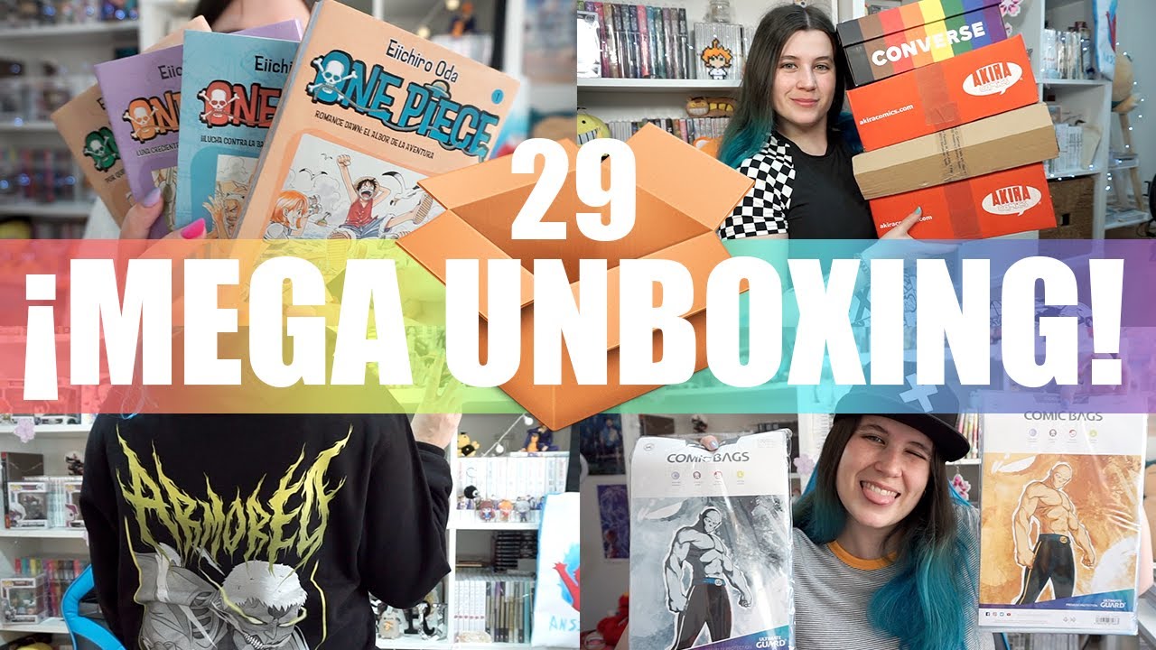 📦 ROPA DE YOUTUBERS, MANGA DE ONE PIECE, FAILS Y MÁS | ¡Mega Unboxing 29! 📦