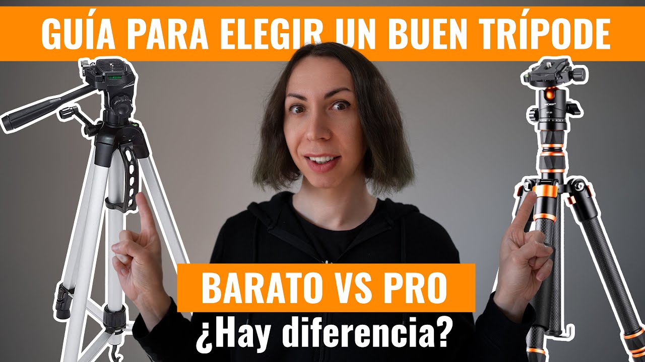 Tr&iacute;pode Barato vs Pro | Gu&iacute;a para elegir el tr&iacute;pode adecuado | Amazon Basic vs K&F Concept